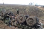 УКРАИНСКАЯ ВОЕННАЯ МАШИНА НЕ ДОЕХАЛА ДО МАРИУПОЛЯ