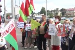 У посольства Польши в Беларуси прошел пикет «Не дадим развалить страну»