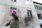 Американская ракета HARM попала в жилую многоэтажку в Донецке
