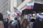«Хотим в Донецк»: в украинских «тарифных» протестах зазвучали пророссийские лозунги
