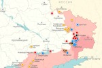 Карта спецоперации Вооруженных сил России на Украине на 30.07.2022