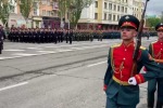 Мотопробег и парад: в Донецке началось празднование Великой Победы