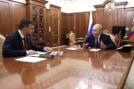 Встреча с главой Донецкой Народной Республики Денисом Пушилиным