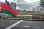 Белорусские байкеры проехали по Минску под песню «Саня, останься с нами»